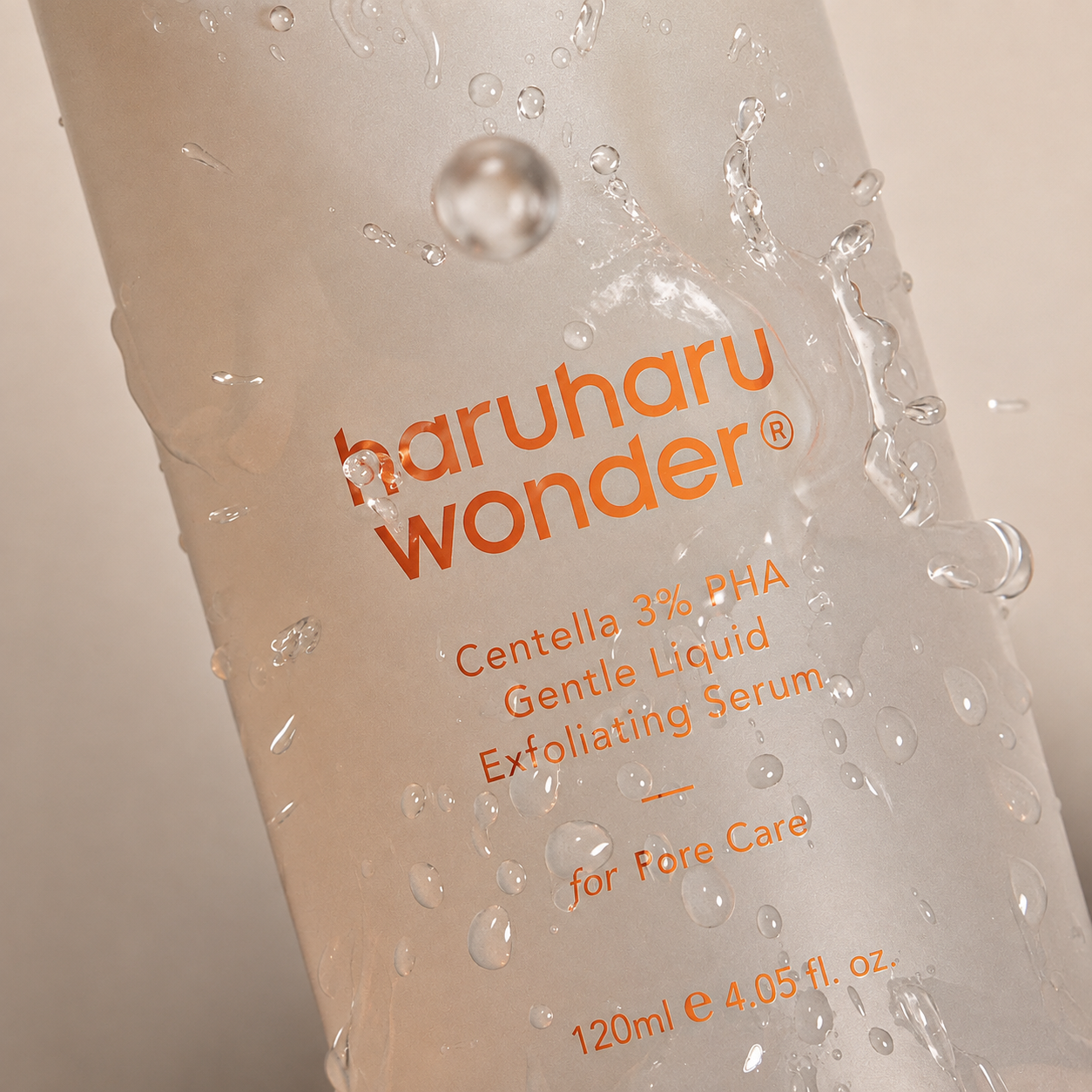 Serum Tẩy Da Chết Dịu Nhẹ Haruharu Wonder Centella 3% PHA Gentle Liquid Exfoliating Serum 120ml