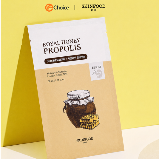 Mặt Nạ Giấy Skinfood Royal Honey Propolis Enrich Mask 30ml