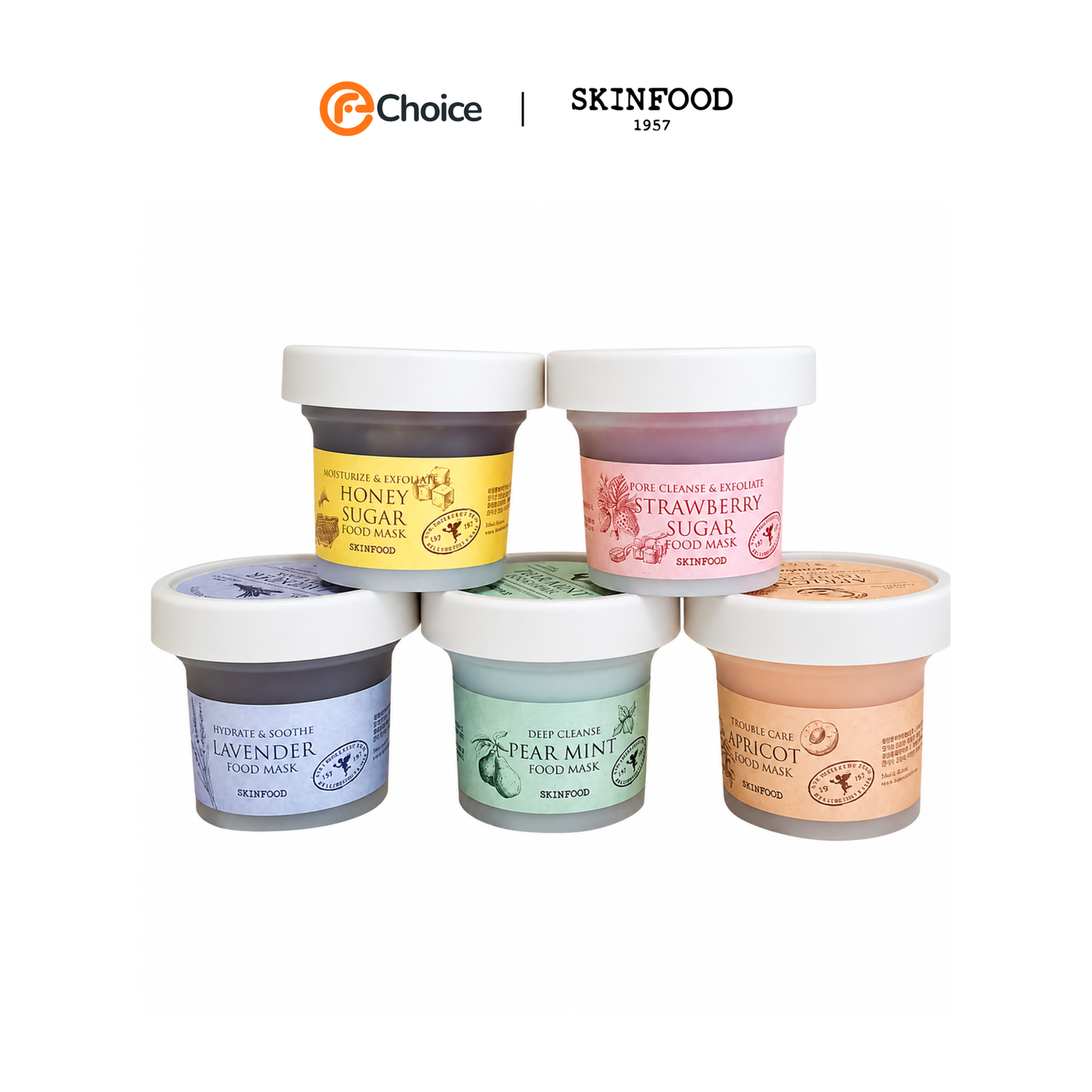 Mặt Nạ Rửa Oai Hương Thuần Chay Skinfood Làm Dịu Và Dưỡng Ẩm Da Vegan Lavender Food Mask 120g