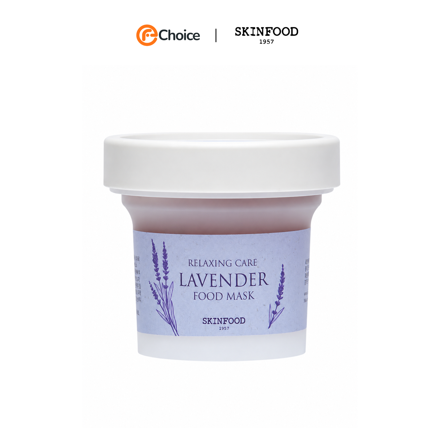Mặt Nạ Rửa Oai Hương Thuần Chay Skinfood Làm Dịu Và Dưỡng Ẩm Da Vegan Lavender Food Mask 120g