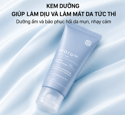 Maru365 Azulene Calming Cream – Kem dưỡng làm dịu và làm mát da tức thì