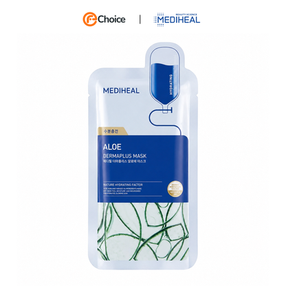 Mặt Nạ Làm Dịu & Cấp Ẩm Mediheal Dermaplus Aloe Mask 22ml
