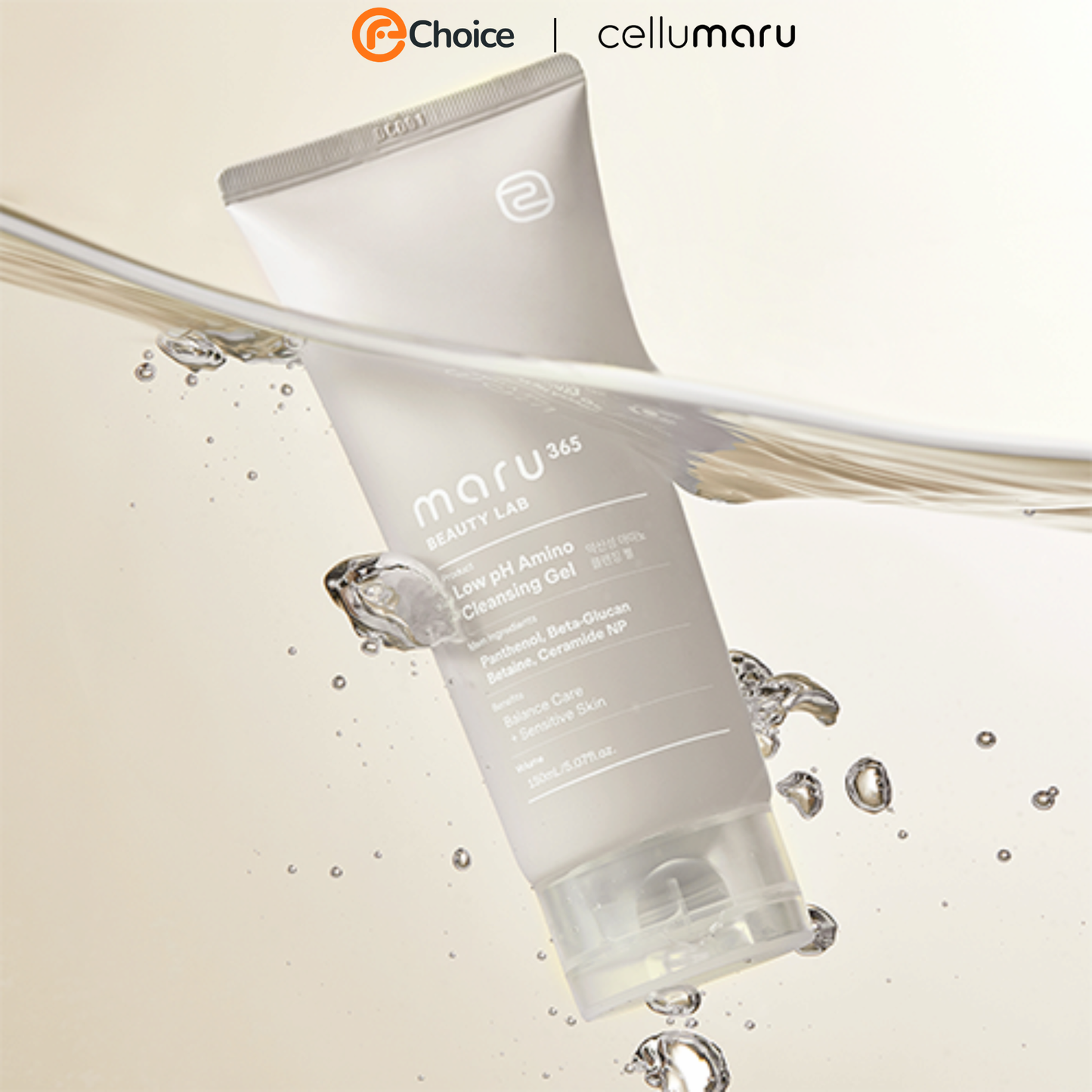 Gel rửa mặt MARU365 Beauty Lab cân bằng độ pH Low pH Amino Cleansing Gel 150ml