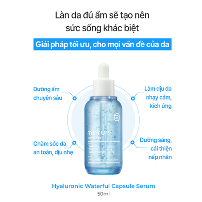 Tinh Chất Dưỡng Ẩm Sâu & Làm Dịu Da Cellumaru Hyaluronic Waterful Capsule Serum 50ml