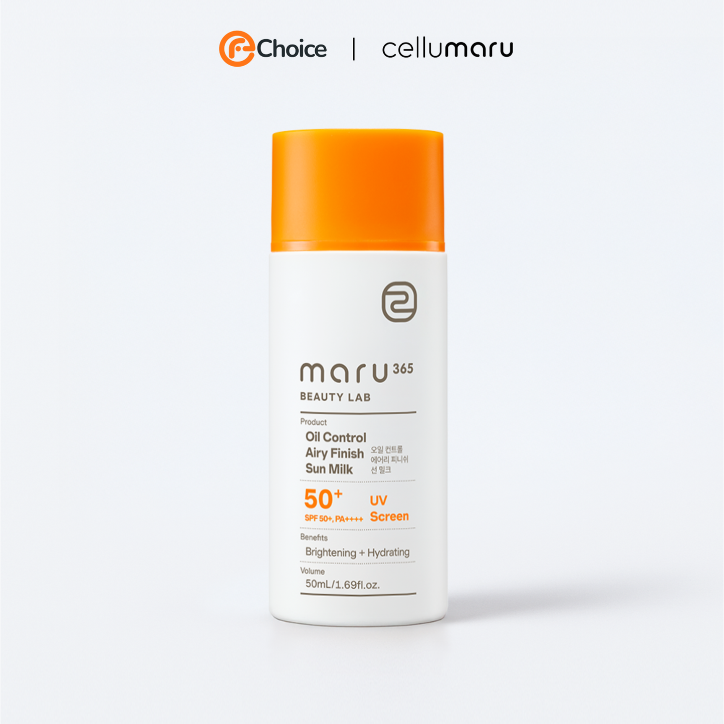 Maru365 Beauty Lab Oil Control Airy Finish Sun Milk SPF50+ PA++++ 50ml