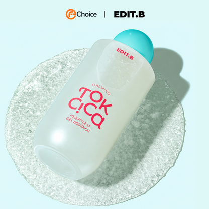 Tinh Chất Gel Làm Dịu Da Lá Trầu Không EDIT.B Calming Tok Cica Heartleaf Gel Essence 200ml