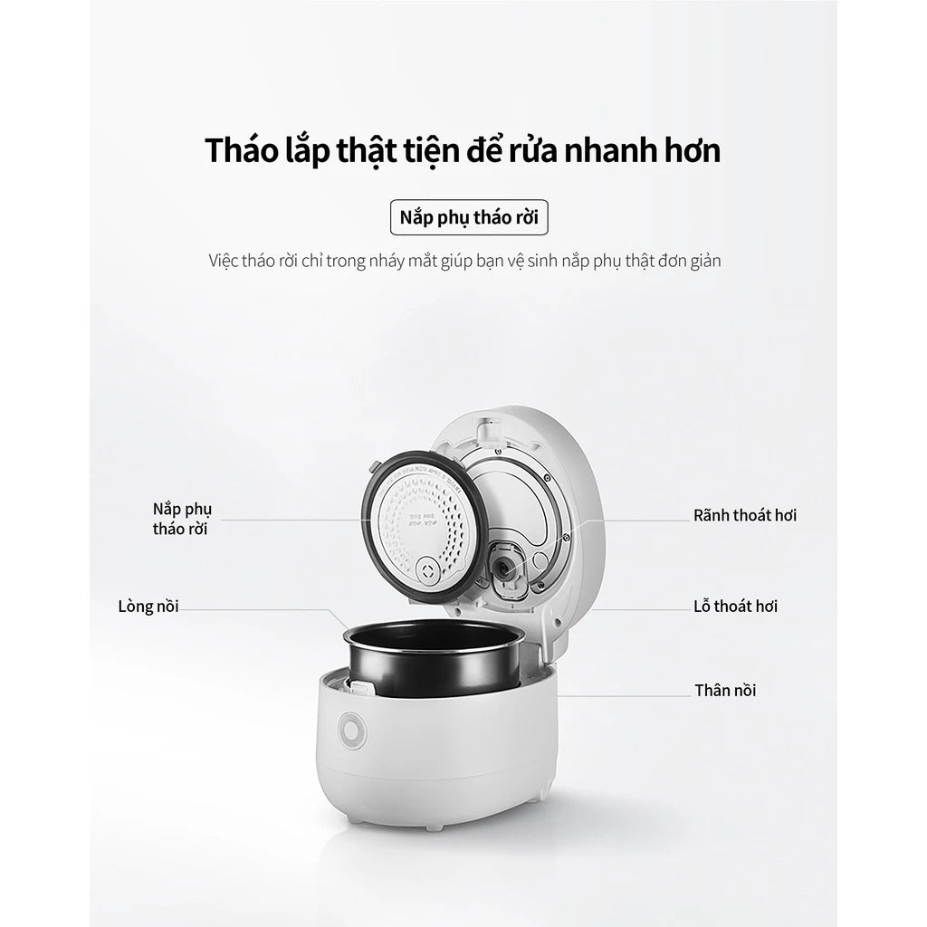 Nồi Cơm Điện Tử CUCKOO CR-0675F Phiên Bản Quốc Tế 1,08 Lít - Hàng Chính Hãng