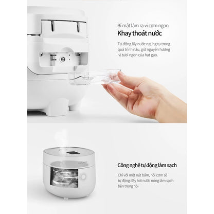 Nồi Cơm Điện Tử CUCKOO CR-0675F Phiên Bản Quốc Tế 1,08 Lít - Hàng Chính Hãng