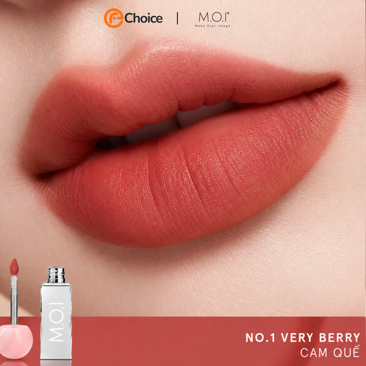 Son tint lì M.O.I Lollipops – #1 Very Berry Cam quế