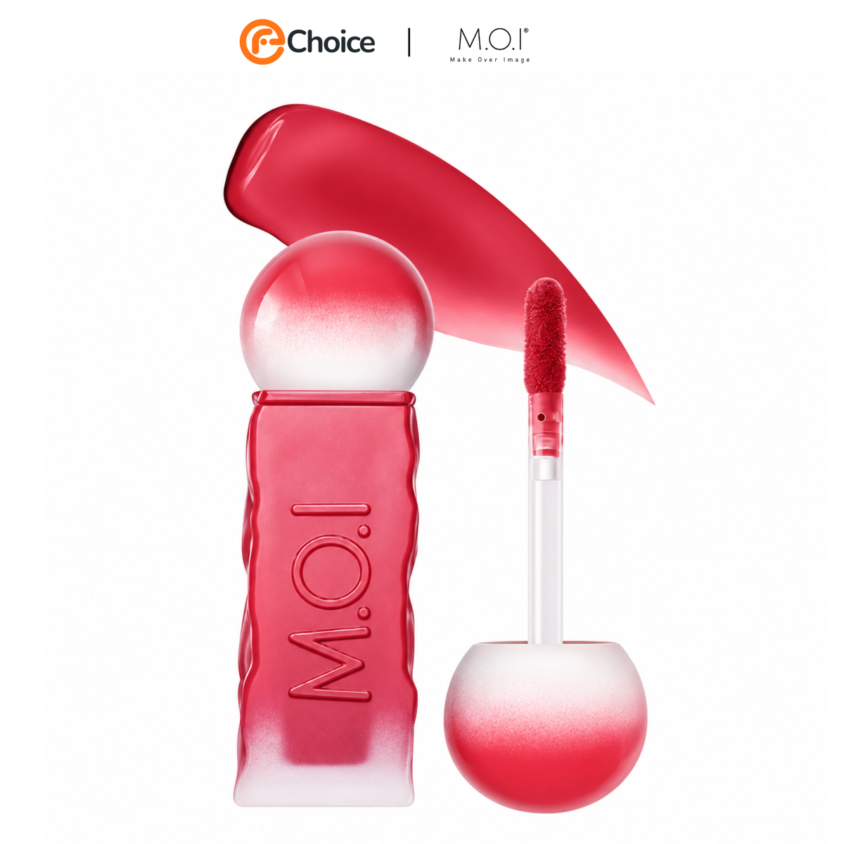 Son kem lì M.O.I Matte Lasting Lip Tint Cotton Candy – No.8 Strawberry Đỏ hồng dâu
