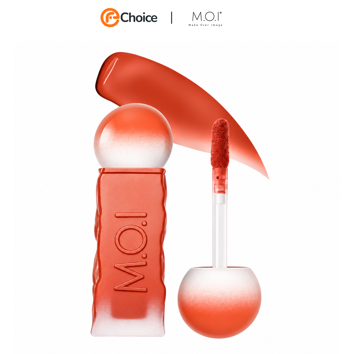 Son kem lì M.O.I - Matte Lasting Lip Tint - Cotton Candy - No.9 Peach Cam Đào