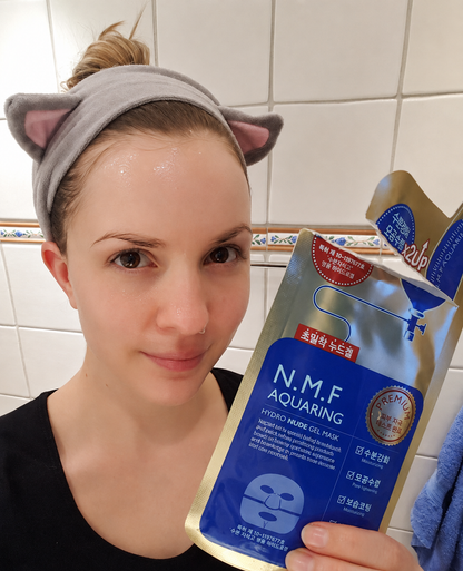 Mặt Nạ Trong Suốt Cao Cấp Mediheal N.M.F Aquaring Nude Gel Mask 30g