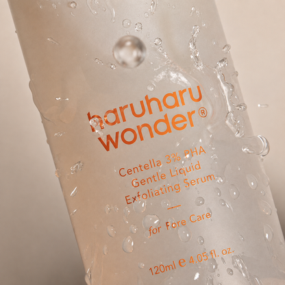 Serum Tẩy Da Chết Dịu Nhẹ Haruharu Wonder Centella 3% PHA Gentle Liquid Exfoliating Serum 120ml