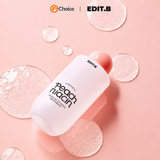 Tinh Chất Thạch Làm Sáng Da Chiết Xuất Đào & Niacinamide Edit.B Tone&Soft Peach – Da Mịn Màng, Rạng Rỡ 50ml/200ml