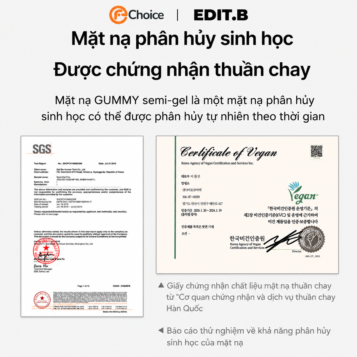 Mặt Nạ Giấy Thuần Chay, Cấp Ẩm Chuyên Sâu Edit.B Waterfull Gummy Cica 5Sheet 25ml*5ea