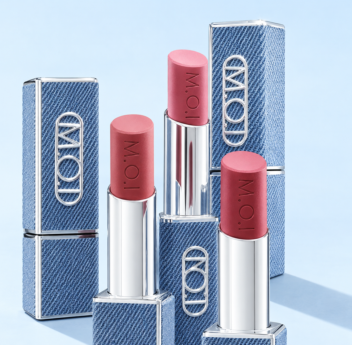 Son lì M.O.I Velvet Matte Lipstick The New Iconic 2.7g – #4 Cool Hồng tây
