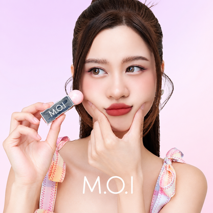 Son tint lì M.O.I Lollipops Matte Lasting 4g – #5 Cola Đỏ nâu