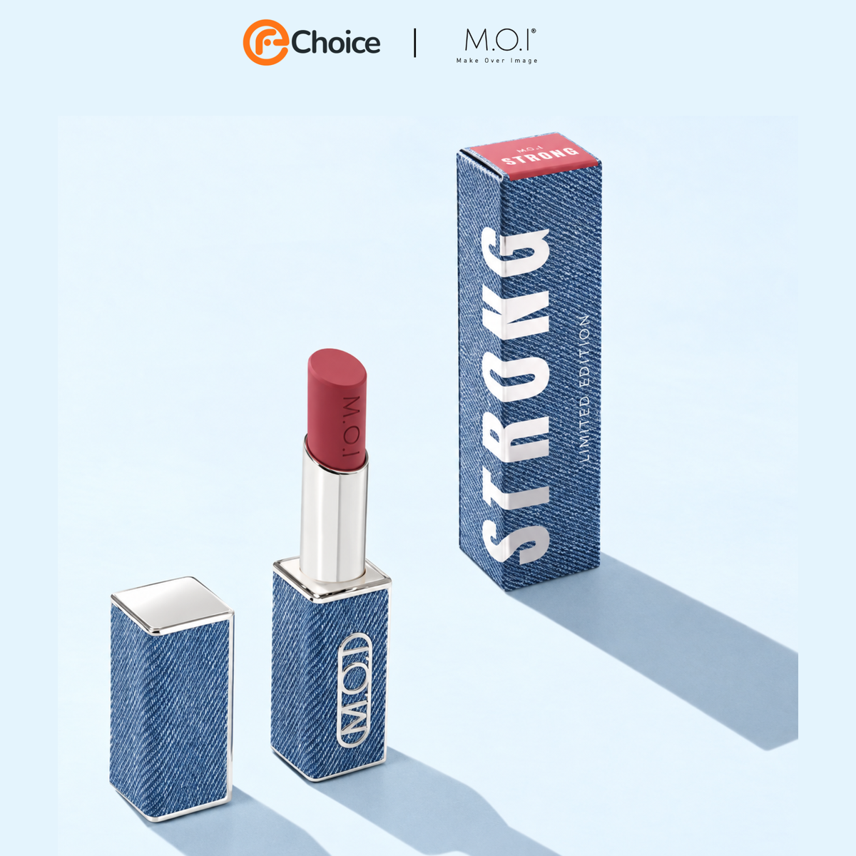 Son lì M.O.I Velvet Matte Lipstick The New Iconic 2.7g – #6 Strong Đỏ nâu